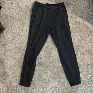 lululemon athletica heathered Black Sweatpants